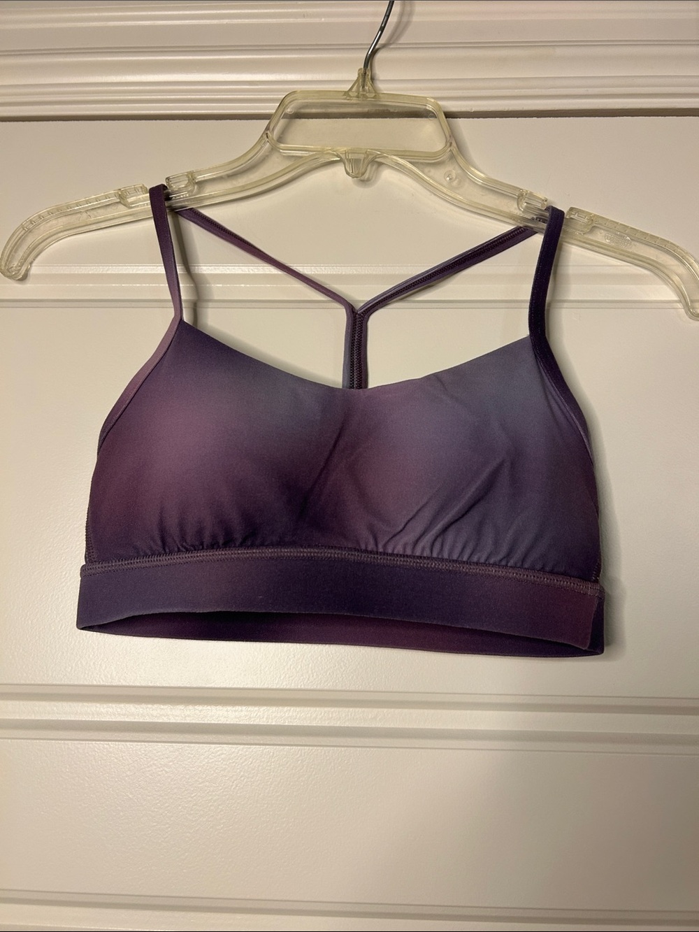 lululemon athletica Purple Ombre Strappy Sports Bra